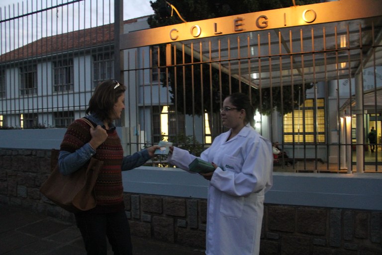 Divulgação sobre medidas preventivas contra a Gripe H1N1