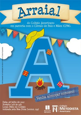 Colégio Americano promove Arraial neste sábado (08)