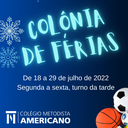 Colégio Americano promove "Colônia de Férias de Inverno" durante férias de julho