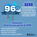 GERB comemora 96º aniversário no dia 8 de março