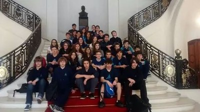 Estudantes do Colégio Americano visitam o Centro Histórico