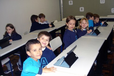 IPADs inovam as aulas do 1º ano do Ensino Fundamental