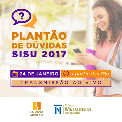 SISU: não perca o plantão de dúvidas online nesta terça-feira (24)