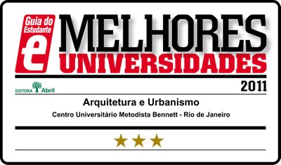 CURSO DE ARQUITETURA RECEBE 3 ESTRELAS NO GUIA DO ESTUDANTE