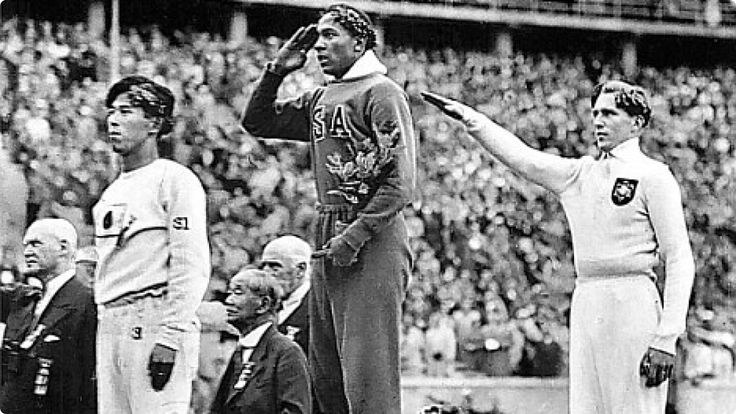 Jesse Owens nos Jogos Olímpicos de Verão de 1936