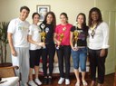 Equipes de voleibol feminino são campeãs do JESMA