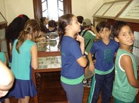 Estudantes das séries iniciais do Ensino Fundamental visitam o Museu Gama dEça