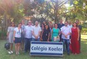 Equipe pedagógica visita Colégio Koeler para vivenciar o sistema PH de Ensino