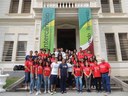 Colégio recebe intercambistas do Peru
