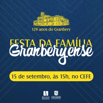 Festa da Família Granberyense será realizada neste sábado