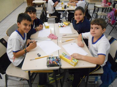 3º ANO I- Aula de arte