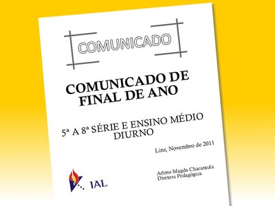 COMUNICADO DE FINAL DE ANO