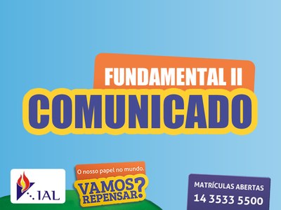 COMUNICADO E.F.II nº11/2014 Plantão de matemática