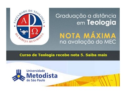 Curso a distância de Teologia recebe nota máxima no MEC