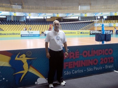 Professor do IAL participa do Pré Olímpico de Voleibol.