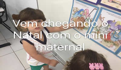 Mini Maternal - Vem chegando o Natal