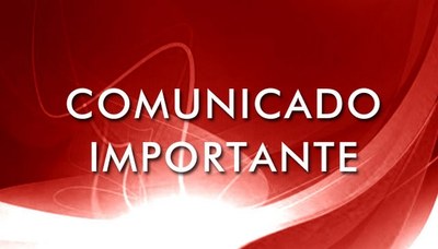 COMUNICADO - AULAS DE DANÇA E EXPRESSÃO CORPORAL