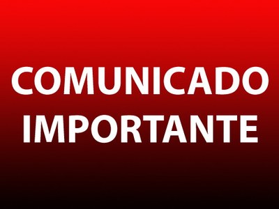 COMUNICADO - CANCELAMENTO DAS AULAS DE JUDÔ