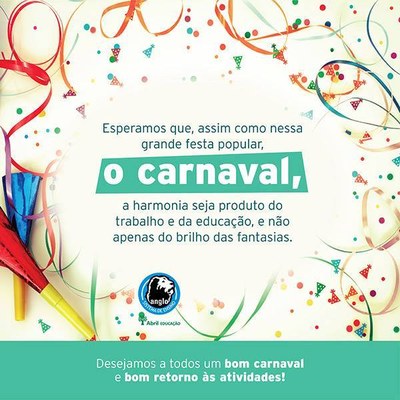 COMUNICADO SECRETARIA/CARNAVAL