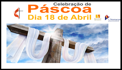 Convite - Culto de Celebração da Páscoa