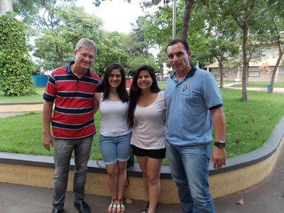 Instituto Noroeste de Birigui recebe visita de intercambiária Peruana