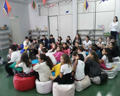 Visita a Biblioteca Municipal- 4º ano B