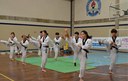 Alunos coreanos visitam e apresentam arte marcial aos estudantes do Colégio