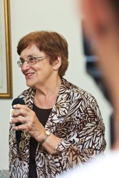 Missionária Wilma Roberts visita Colégio Piracicabano e Centro Cultural 