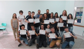 Mais uma conquista, com mérito! Parabéns a todos os alunos e professores envolvidos!
Veja como foi