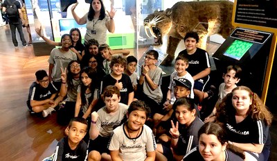 Alunos do 5º ano fazem visita ao Museu Catavento