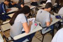 Alunos participam da "Prova Canguru de Matemática Brasil"