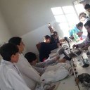 Estudantes do União participam de oficina de reciclagem de papel