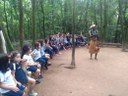 Na Sitiolândia, alunos aprendem sobre o meio ambiente e cultura indígena